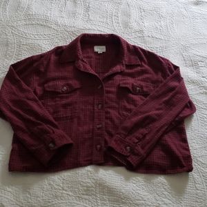 AE Vintage Style Cropped Flannel